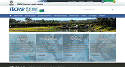 Desktop Screenshot of portal.tecpar.br